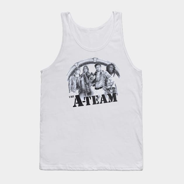 the a team new 8 Tank Top by RyuZen